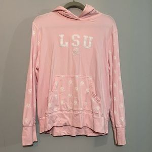 Pink LSU Hoodie
